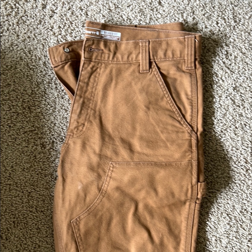 Brown Carhartt Work Pants